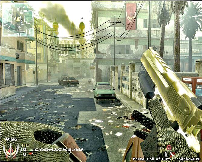 Описание: Скин золотого Desert Eagle на Call of Duty: Modern Warfare 2 Уста...