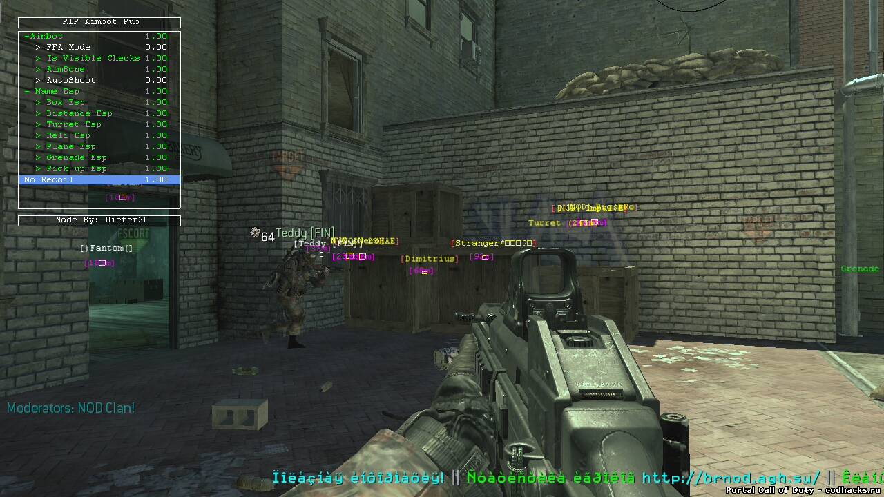 MW2] AlterIWNET 1.3.37a++ Aimbot+ESP - Modern Warfare 2 - [MW2]Читыhacks |  CoDHacks.Ru